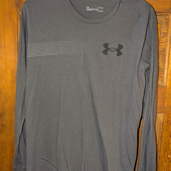 Under Armour Gray Long Sleeve Performance Tee - Picture 1 of 8